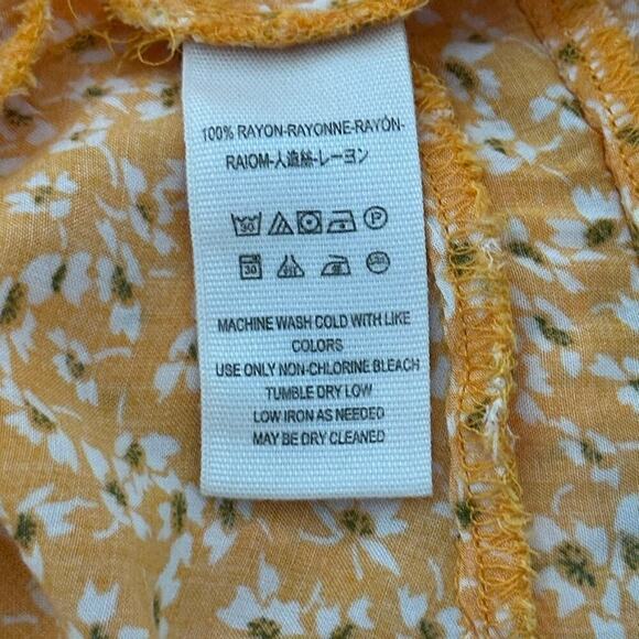 Free People One Fine Day Boho Ditsy Print Mini Dress (S) - Picture 12 of 12